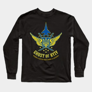 Ghost of Kyiv Long Sleeve T-Shirt